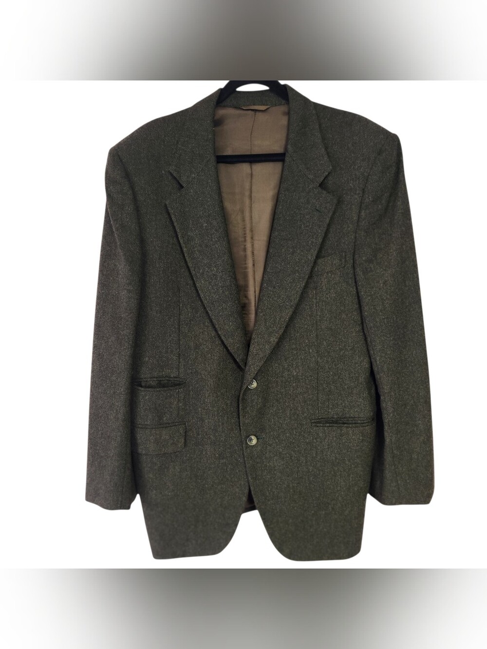 Men's Attilio Roncaccia Cashemere Blazer - Olive Green